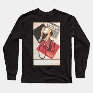 Torpedo Fahrräder - Vintage Bicycle Poster from 1921 Long Sleeve T-Shirt